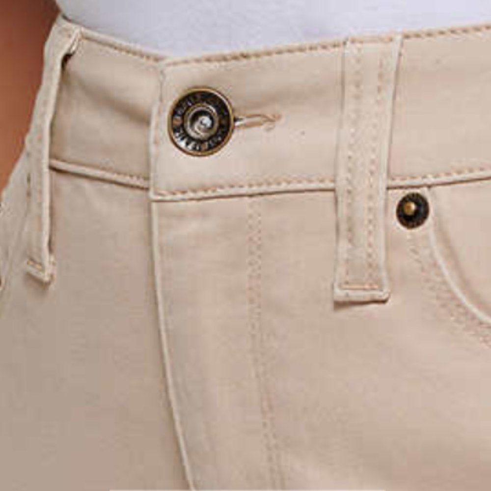 NWT DKNY Bermuda Shorts Black Denim - Picture 8 of 11